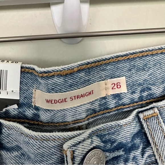Levi’s Wedgie‎ Straight Jeans Size 26 X 26 - Picture 2 of 10